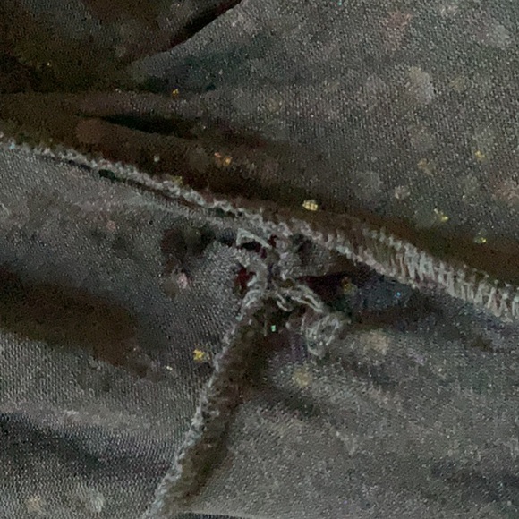 1. Sheer Rhinestone Elegant Black and White Jumpsuit Size Unknown. - Picture 10 of 11